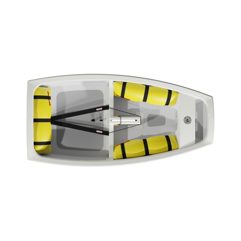 Barco Optimist DevotiKDK Completo sin vela