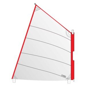 EX1061w vela optimist envergada blanca optiparts