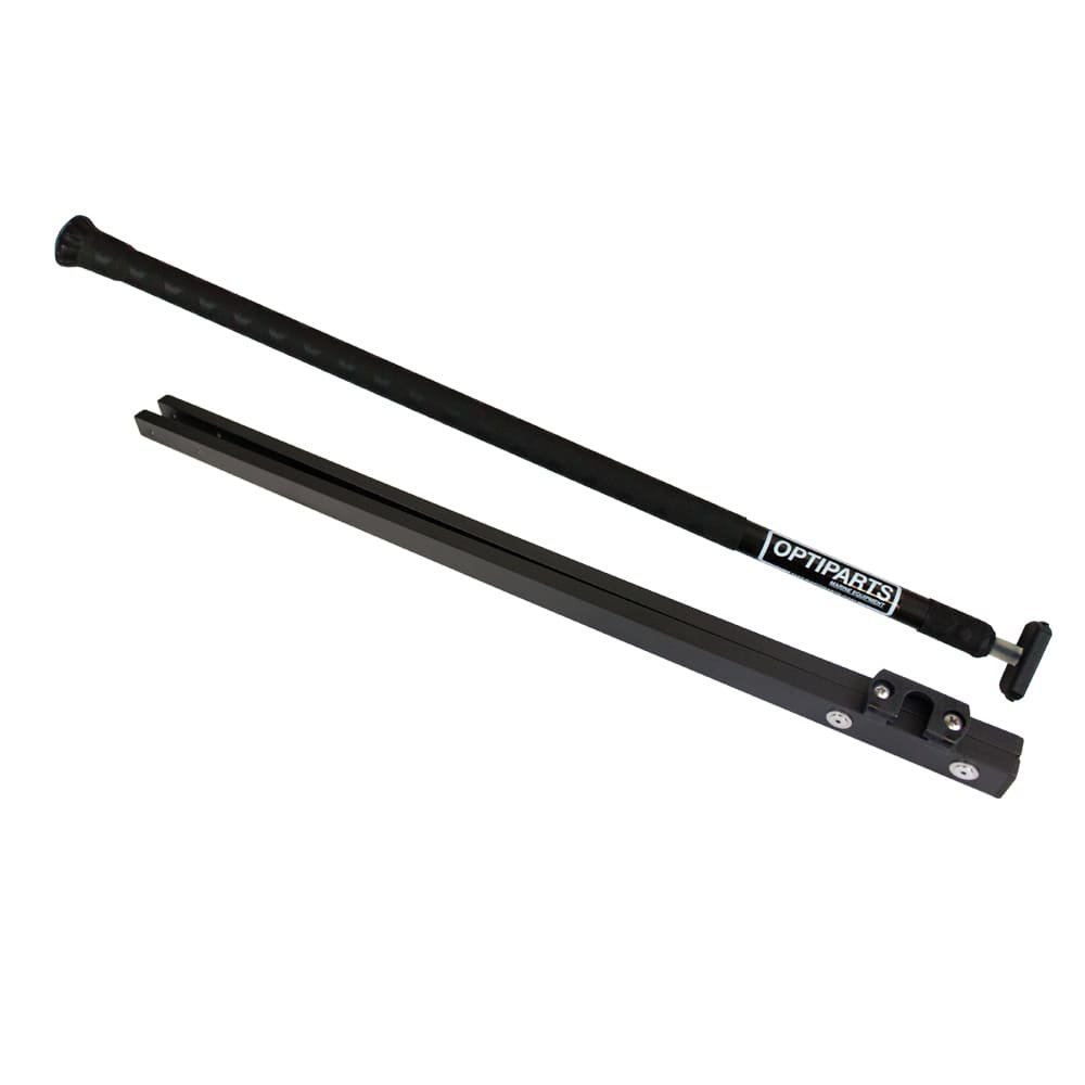Caña corta con stick negro X-gripped 70 cm