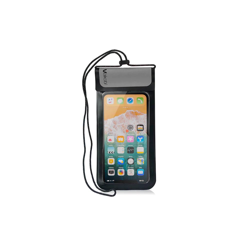Funda teléfono impermeable gris - Vaikobi