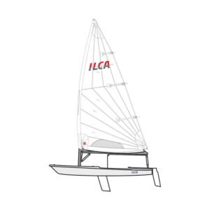 barco ilca 7 laser completo