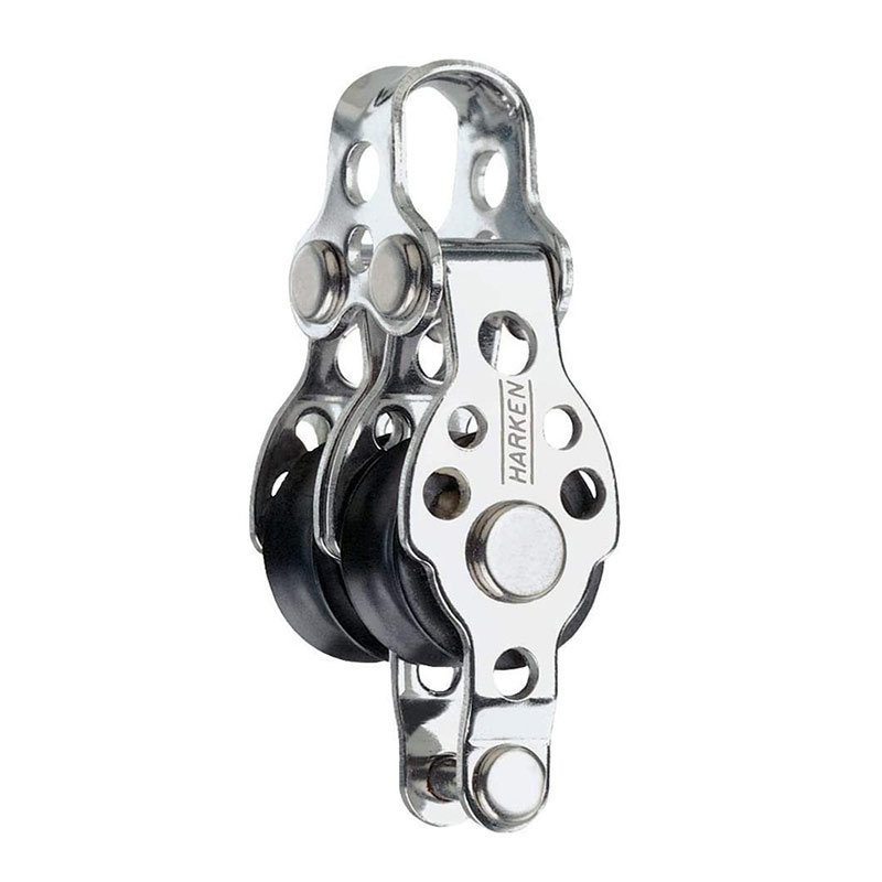 Polea Harken micro doble arraigo 16mm