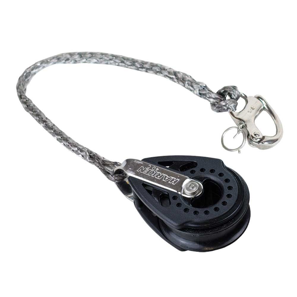 Polea Harken 40mm con estrobo de Dyneema