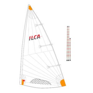 VELA ILCA4 MKII con sables ILCA4 MKII